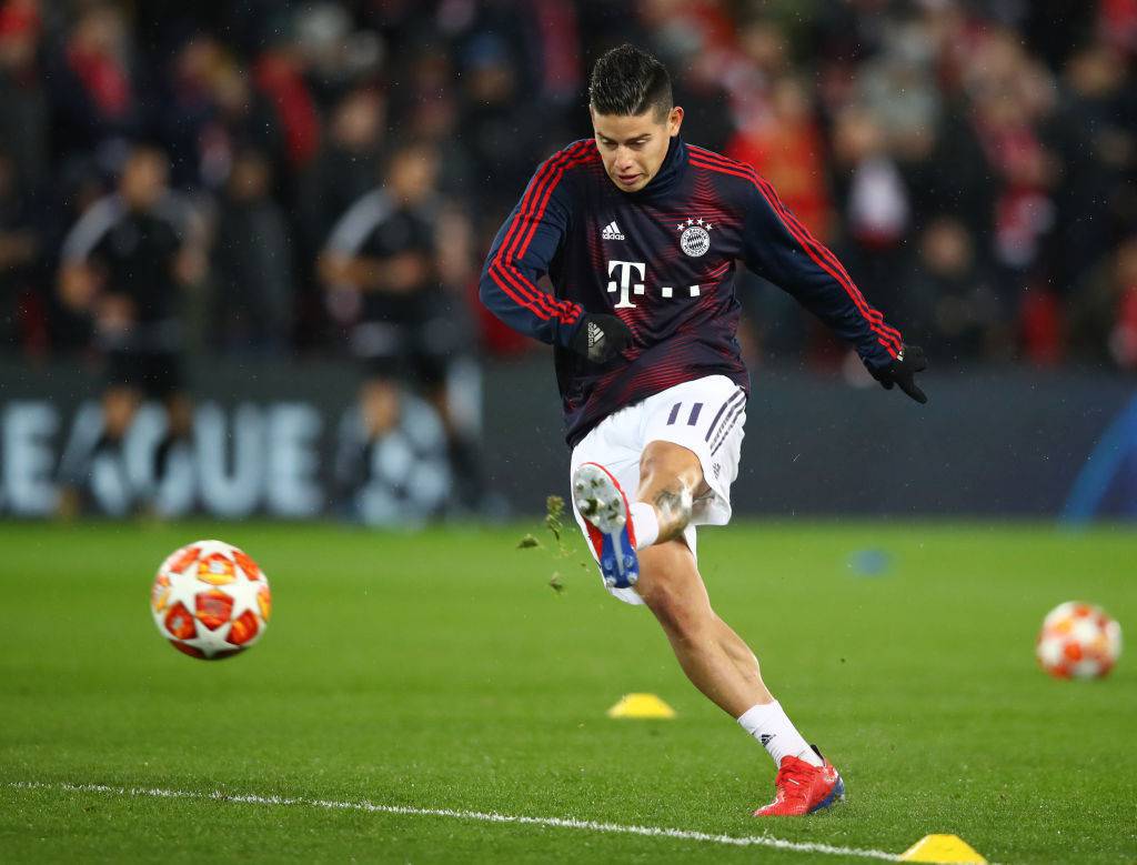 James Rodriguez accostato anche alla Juve