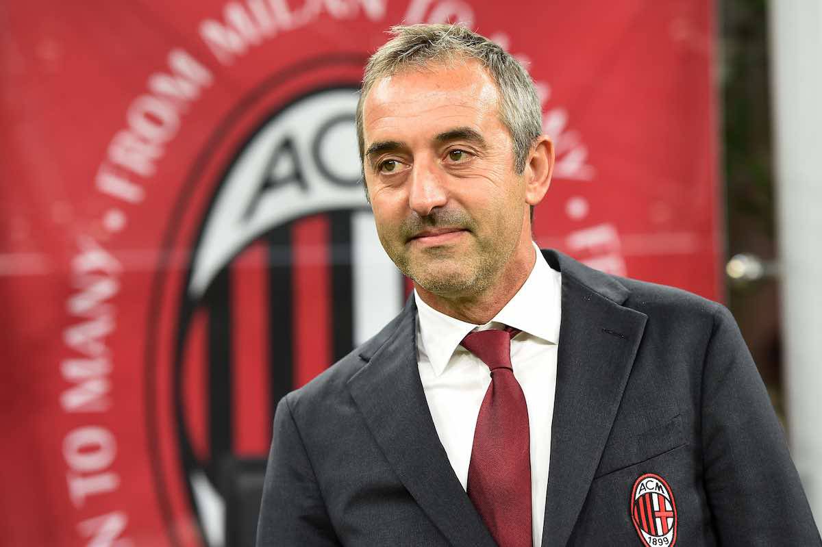 Giampaolo nel post gara di San Siro