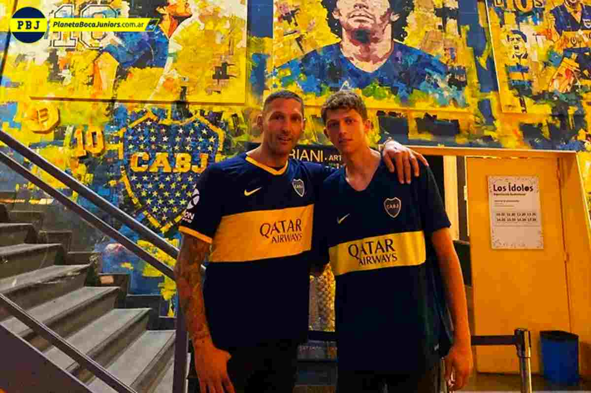 Passione Boca Juniors, Materazzi e suo figlio si tatuano lo stemma Xeneizes