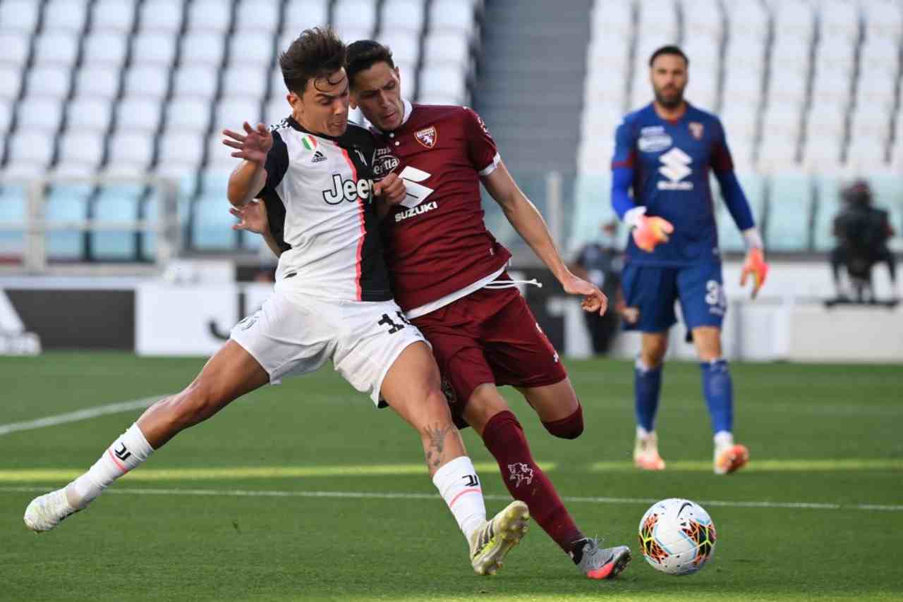 Juventus-Torino 4-1: Dybala e Ronaldo coppia gol, sprofondo granata