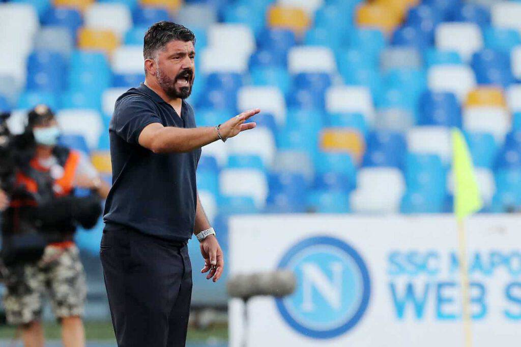 Udinese-Napoli, Gattuso bersagliato dai tifosi (Getty Images)