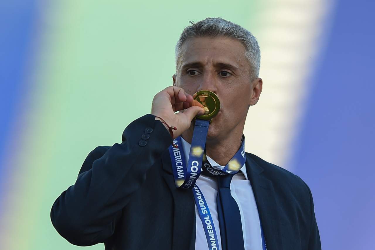 Argentina, impresa di Crespo: come è nato il primo trofeo da allenatore