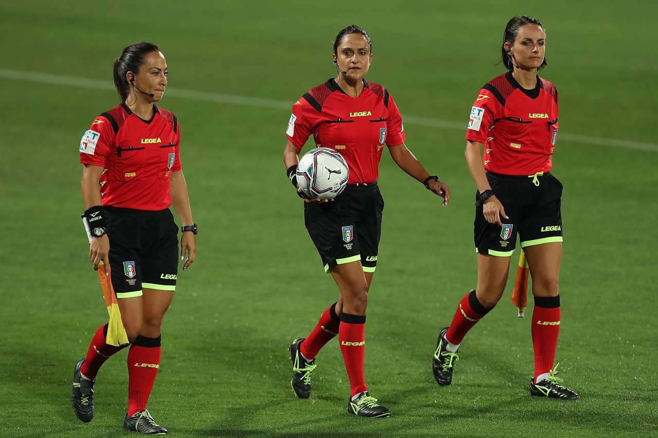 Maria Marotta nella storia: chi è la prima donna arbitro in Serie B (foto Getty)