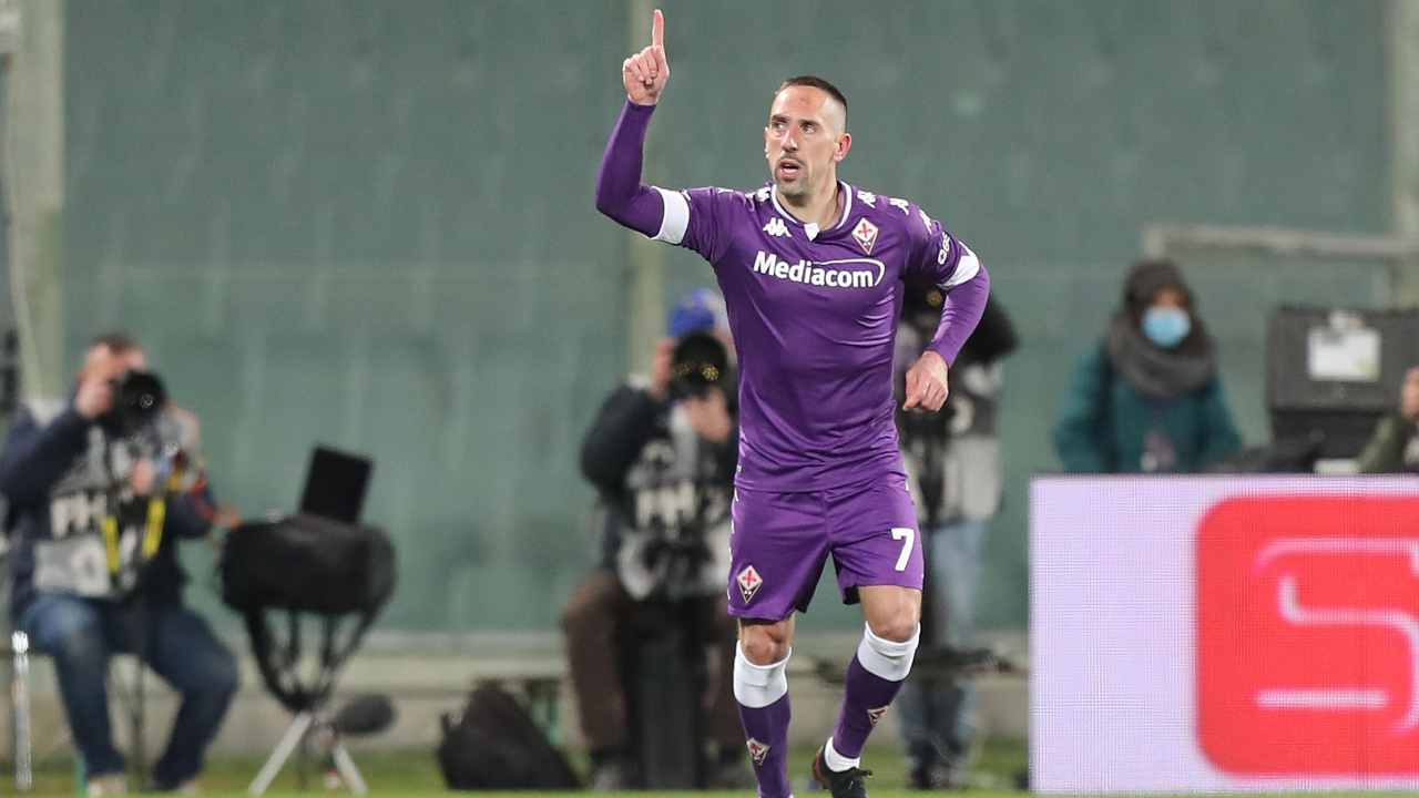 ribery addio fiorentina