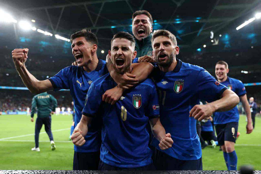 Gli azzurri protagonisti di Topolino (Getty Images)