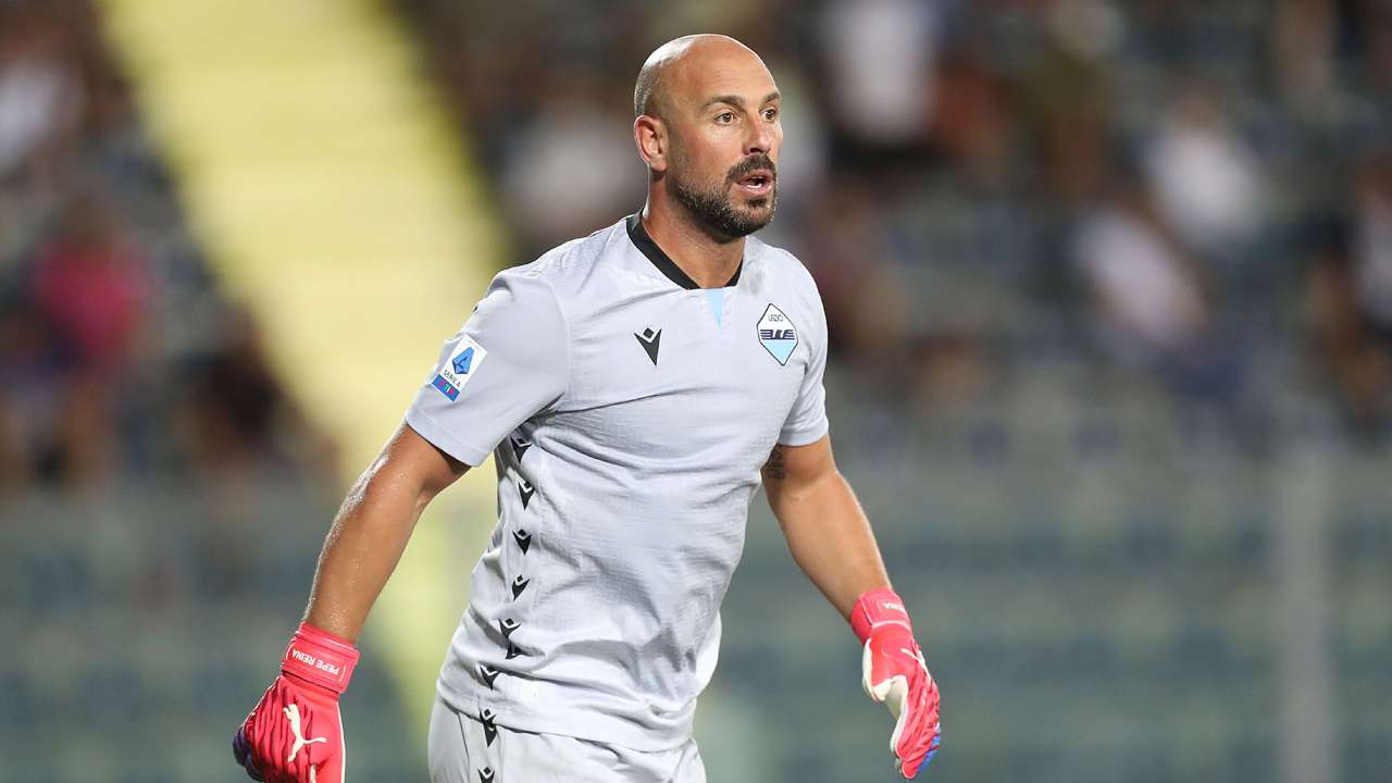 pepe reina portiere della lazio