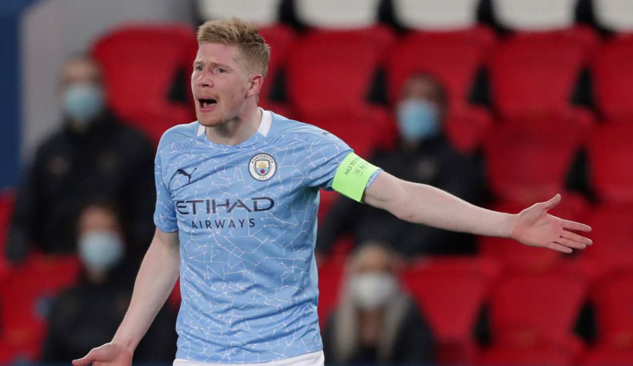 De Bruyne manchester city psg