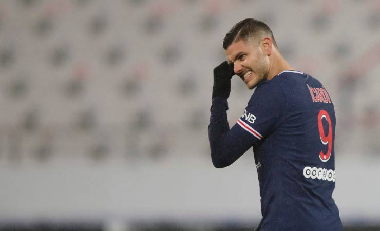 Mauro Icardi, attaccante del PSG 