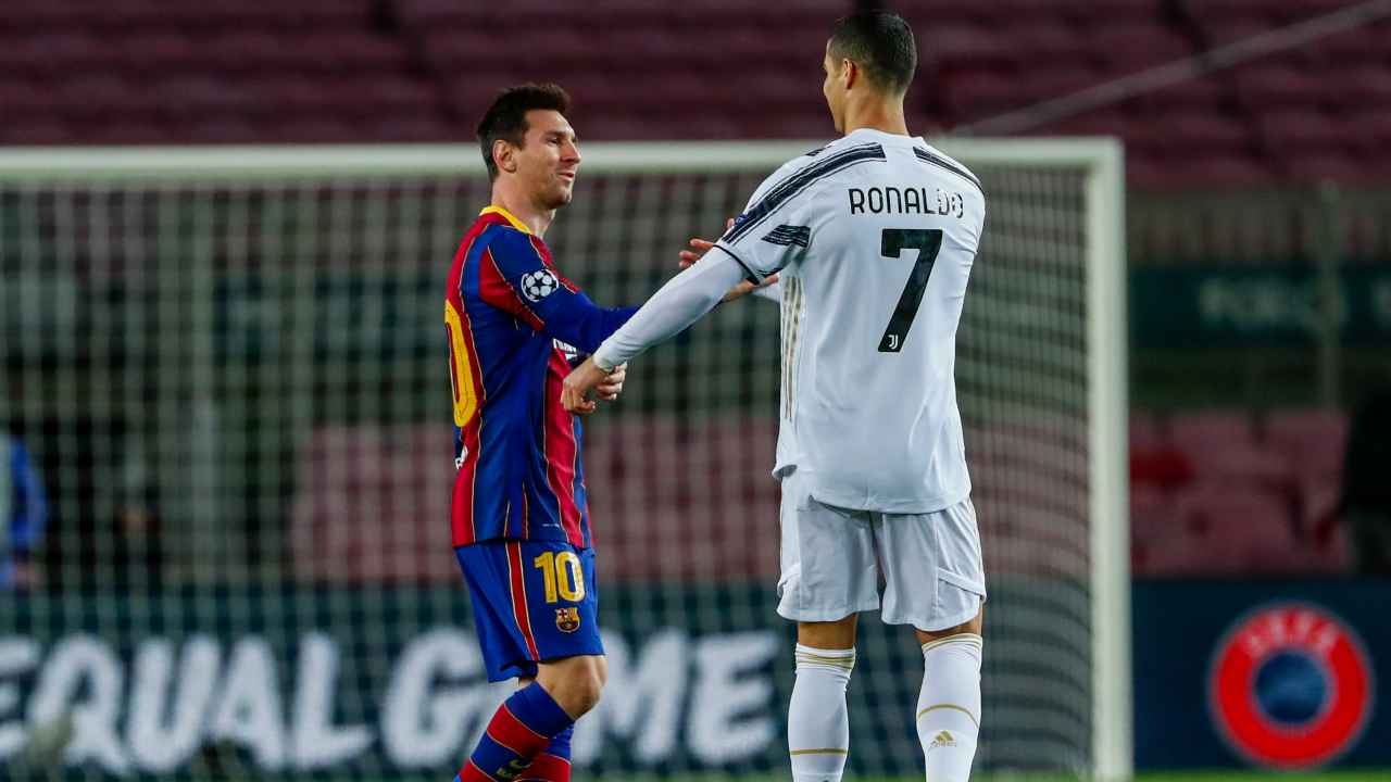 Messi Cristiano Ronaldo 20211213