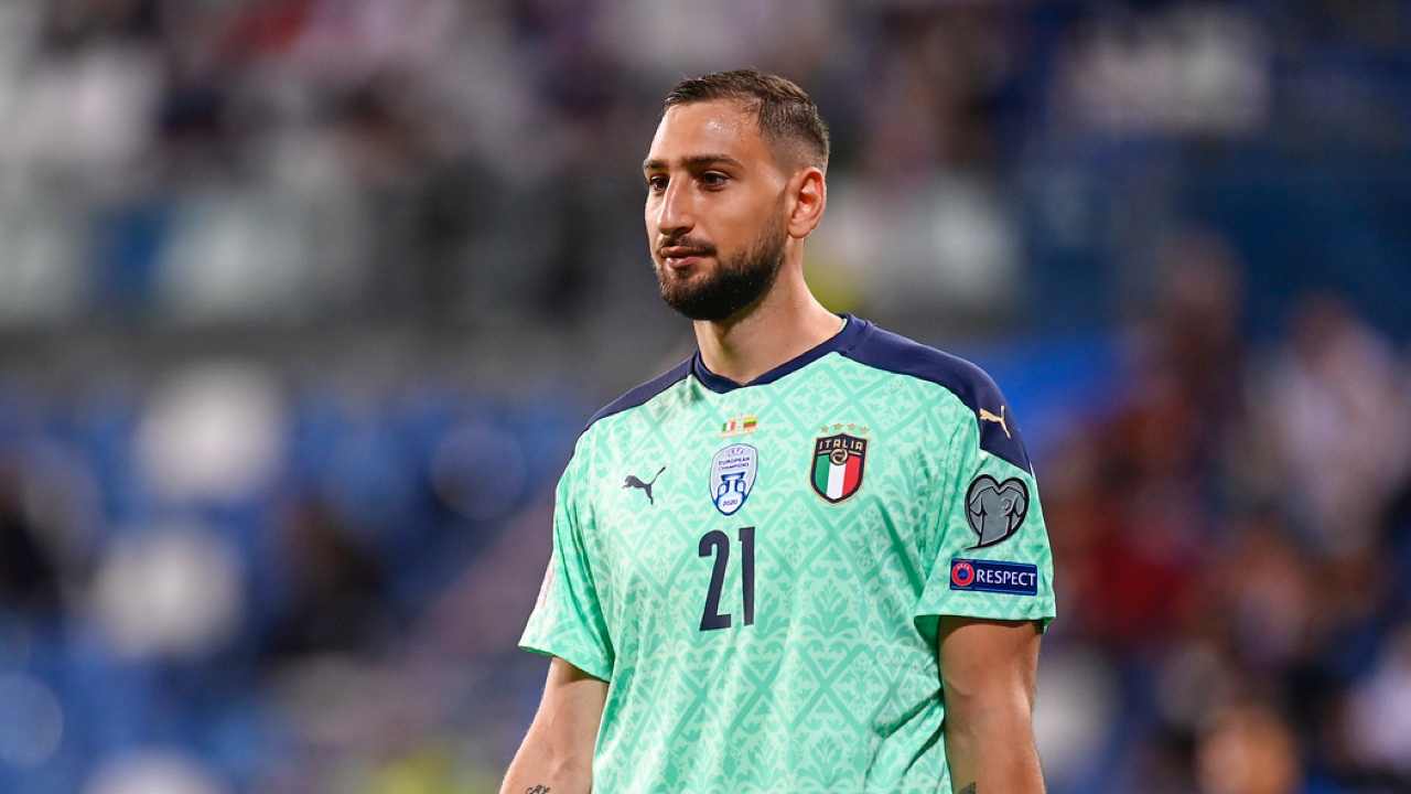 Gigio Donnarumma, portiere della Nazionale italiana