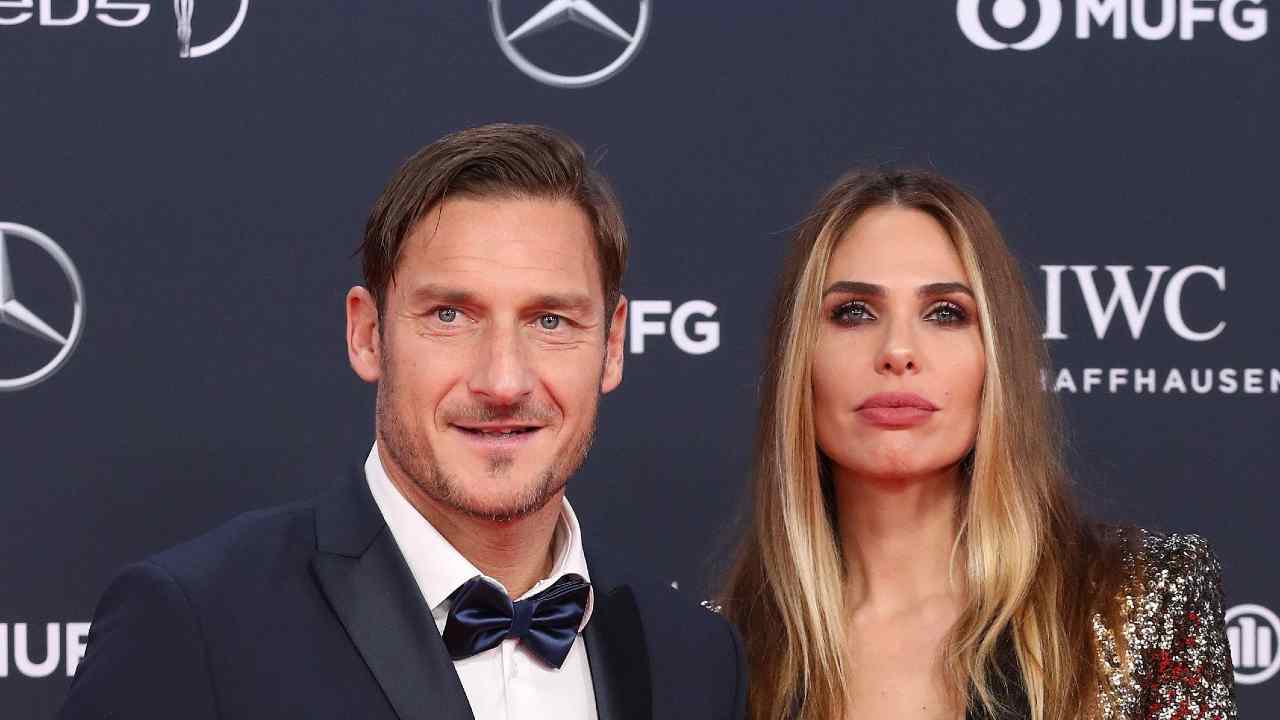 Francesco Totti e Ilary Blasi