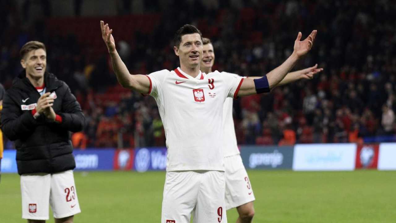 Lewandowski, capitano Polonia 20220314 calciotoday