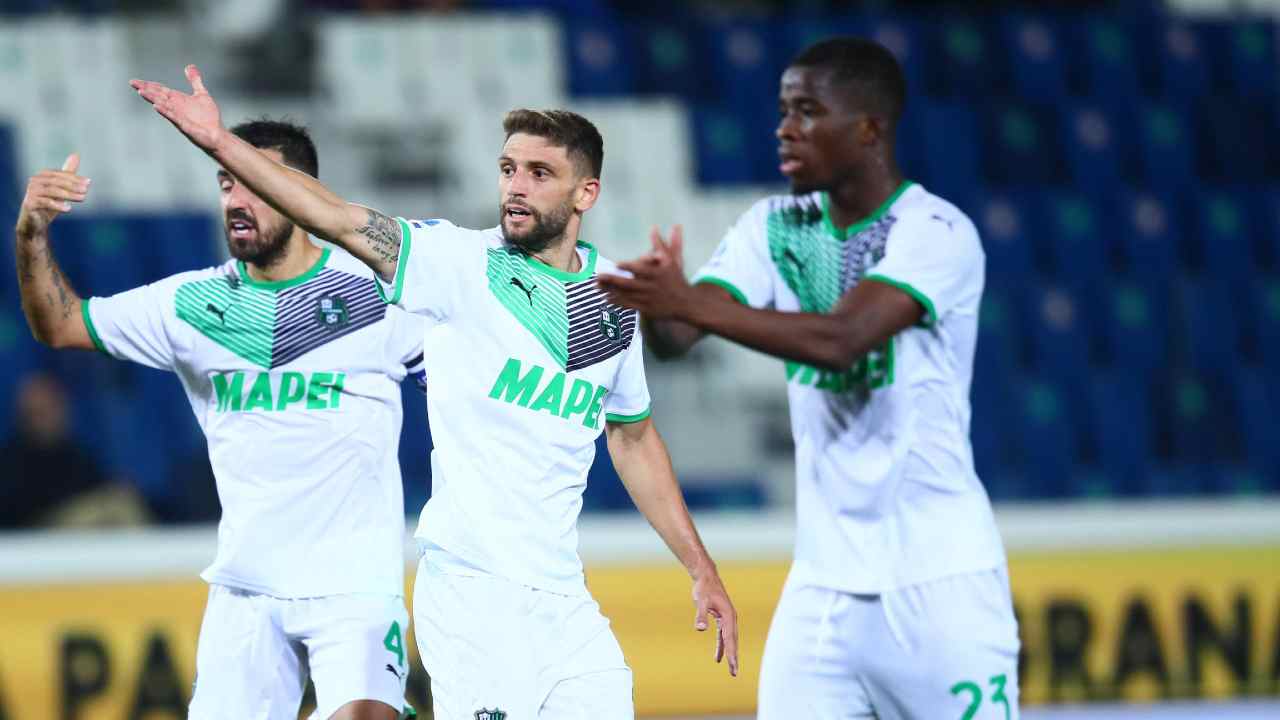 Domenico Berardi e Hamed Traoré 20220429 calciotoday