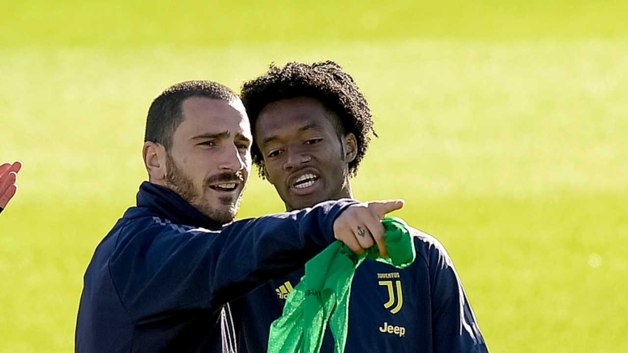 Bonucci e Cuadrado