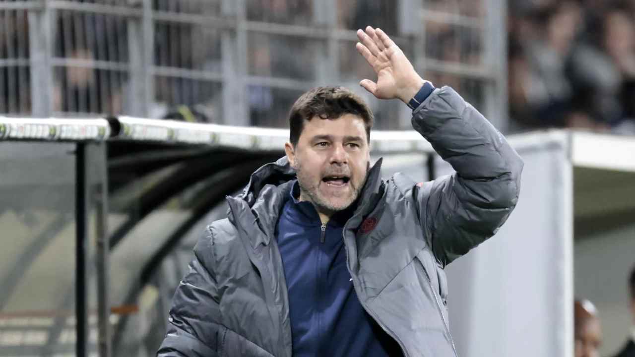 Mauricio Pochettino, allenatore del PSG prossimo all'esonero