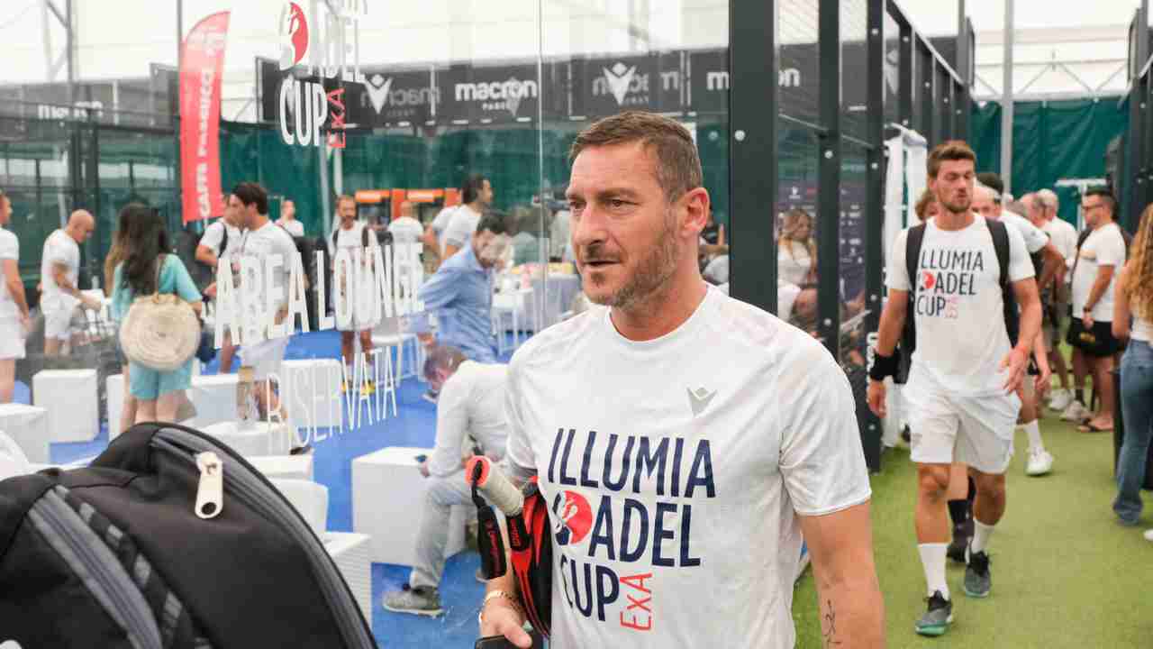 Francesco Totti esalta il suo ex compagno