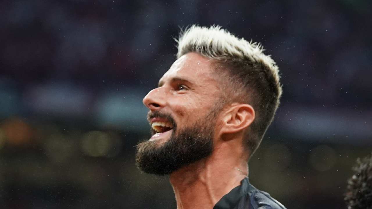 Olivier Giroud, attaccante del Milan