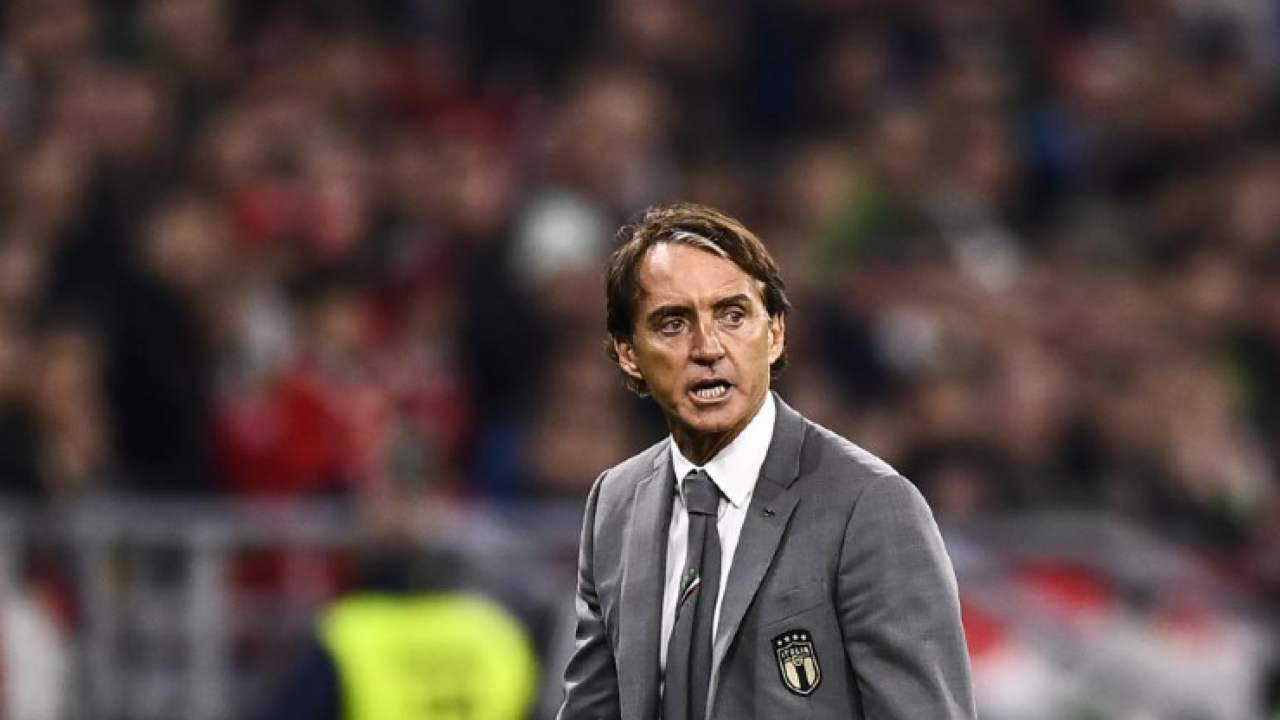 Roberto Mancini, allenatore della Nazionale italiana