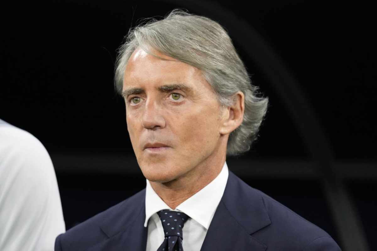 Roberto Mancini in panchina