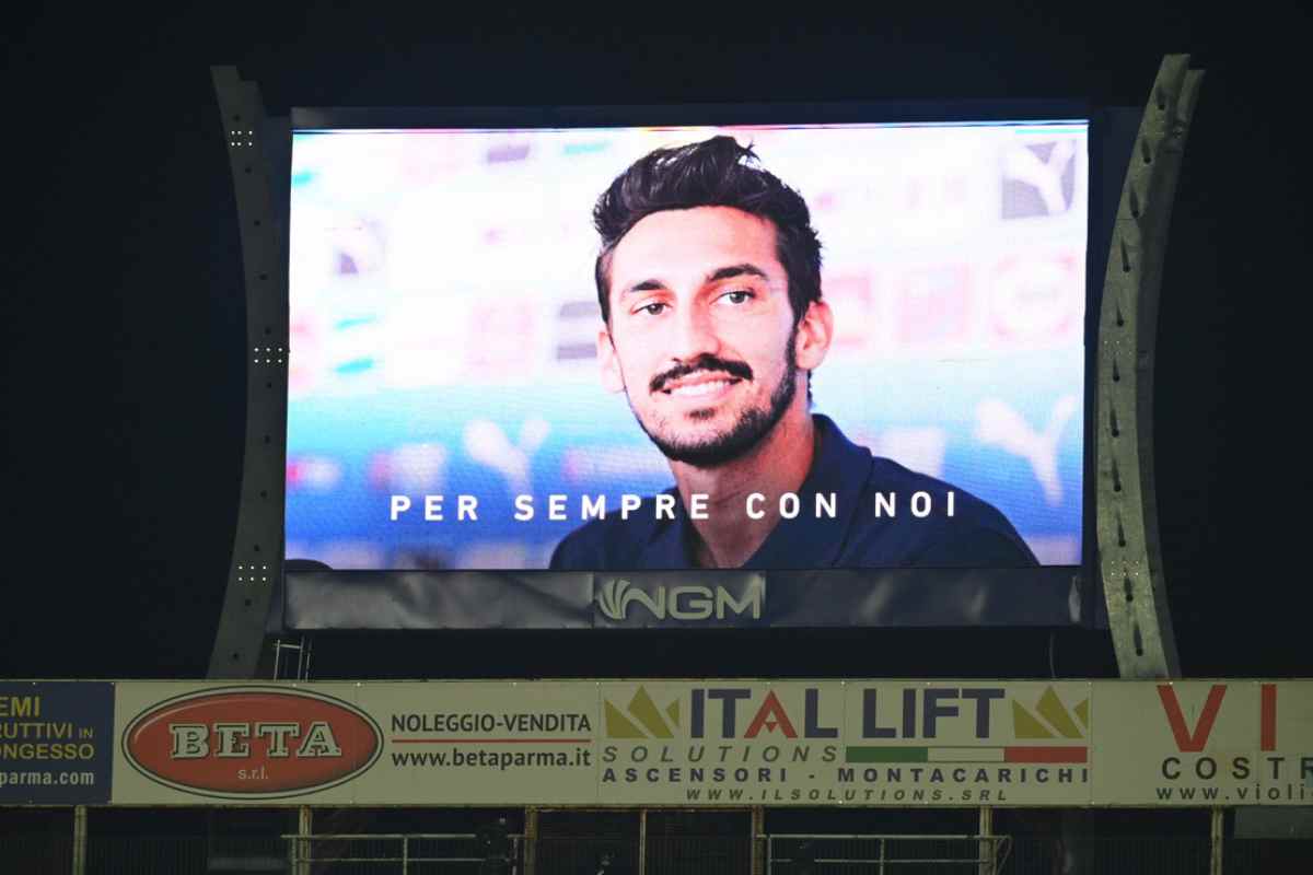 Tabellone Davide Astori