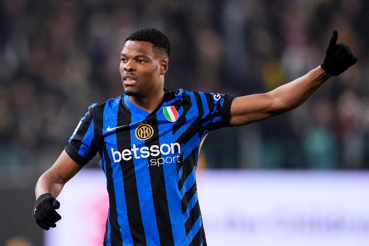 Denzel Dumfries, laterale dell'Inter