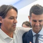 Inzaghi e Thiago Motta si salutano