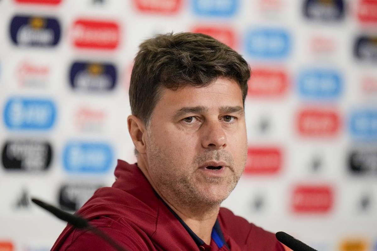 Mauricio Pochettino in panchina