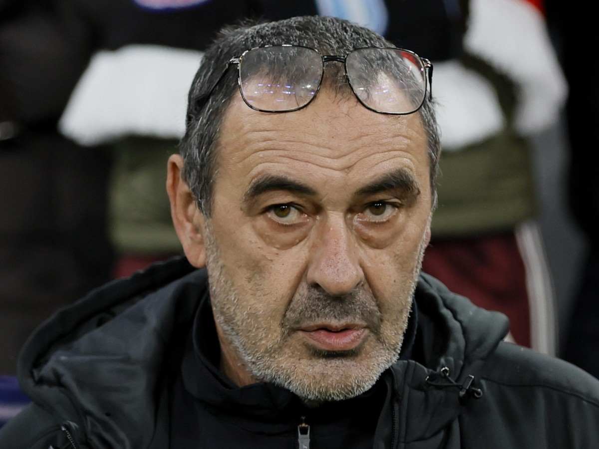 Maurizio Sarri ai tempi della Lazio