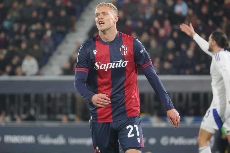 Jens Odgaard, attaccante del Bologna