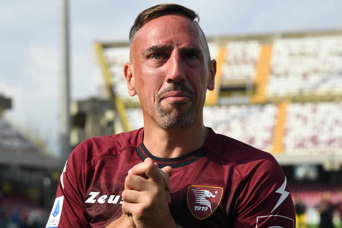 Ribery infezione gamba