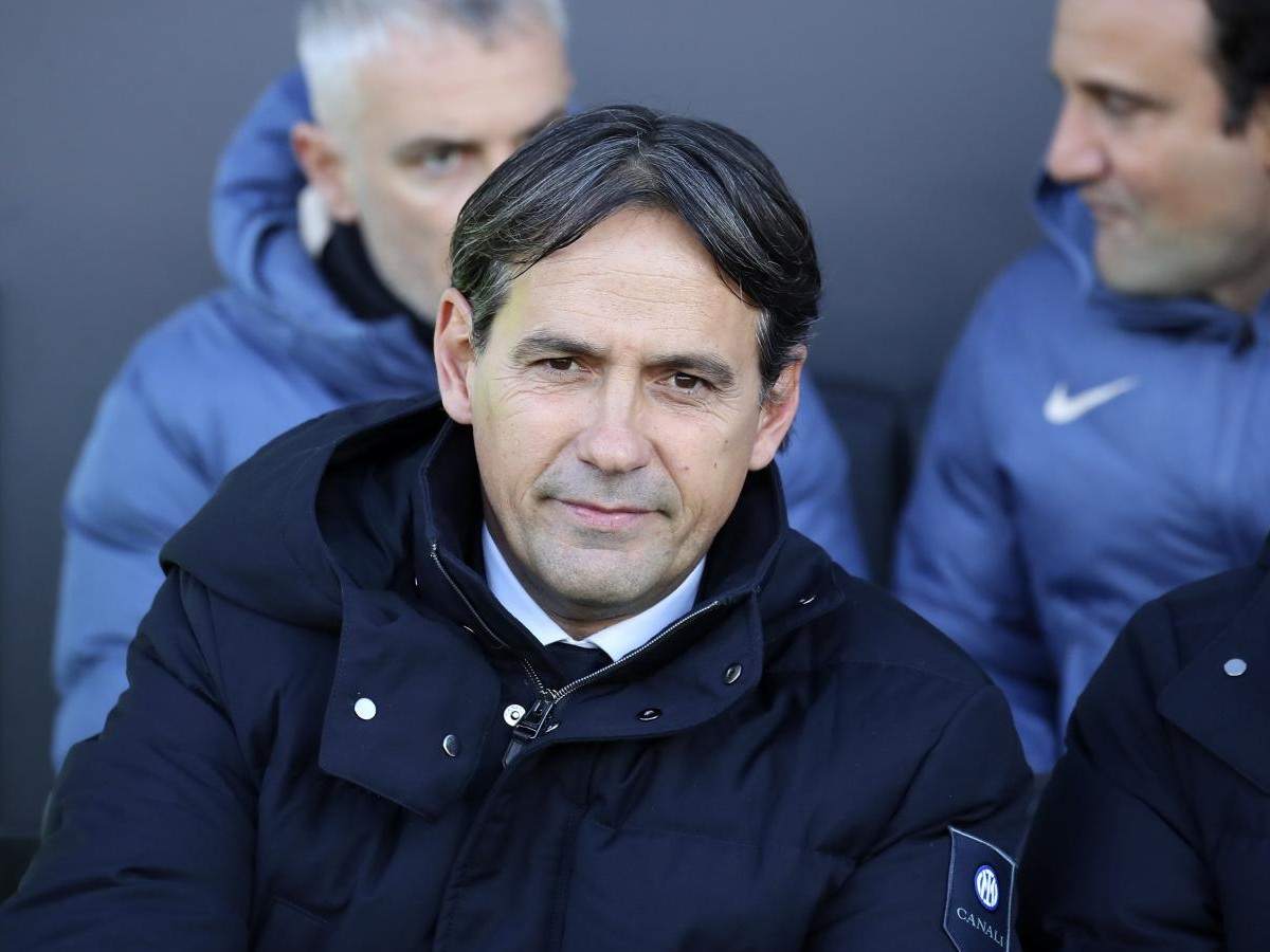 Simone Inzaghi sorridente