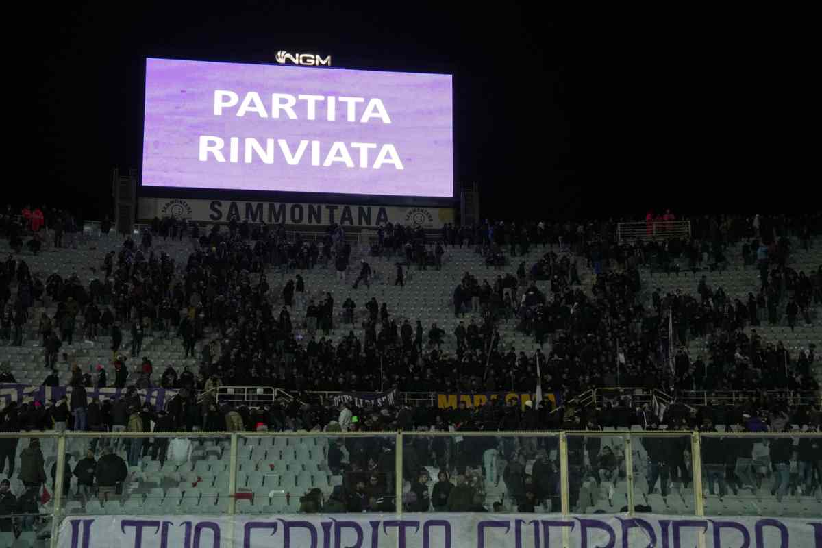 fiorentina juventus rinvio